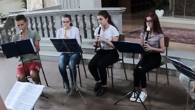 Bach: Aria “sulla quarta corda” - Ensemble di Flauti Dolci - Ars Cantus Educational смотреть онлайн