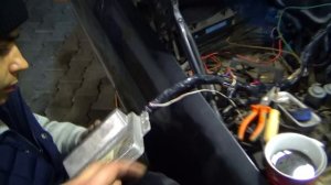 Подготовка, установка ЭБУ Январь  5.1 на Мерседес 124 V2.3/  LIVE video