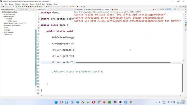 NoSuchWindowException, NoAlertPresentException, NoSuchElementException and NoSuchFrameException смотреть онлайн