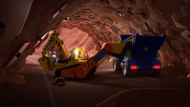 Rubble Builds a Super Star Tunnel! ? w/ Charger, Wheeler & Mix | Rubble & Crew смотреть онлайн