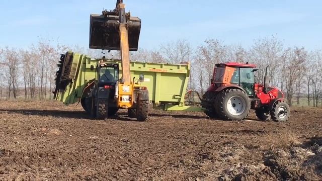 Комплексное внесение органического удобрения. смотреть онлайн