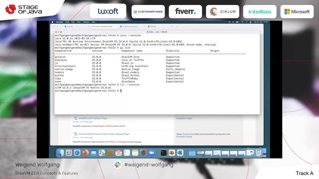 Weigend Wolfgang | GraalVM 22.0 Concepts & Features смотреть онлайн