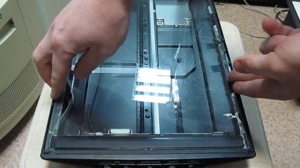 Как разобрать сканер Canon Lide на примере CanoScan Lide 210