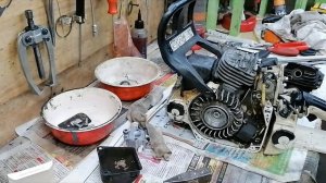 штиль 260 меняем поршневую