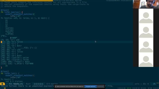 rust-analyzer type-checker overview by flodiebold смотреть онлайн