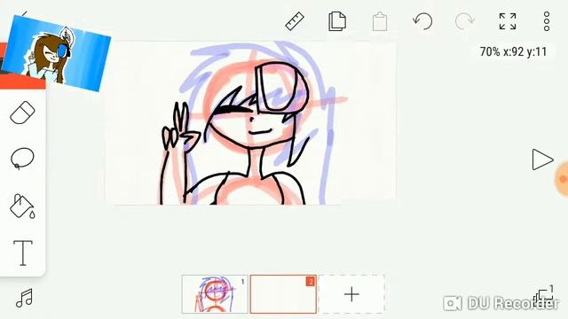 Рисую МоМо Как она должна быть по моему мнению!! ? смотреть онлайн