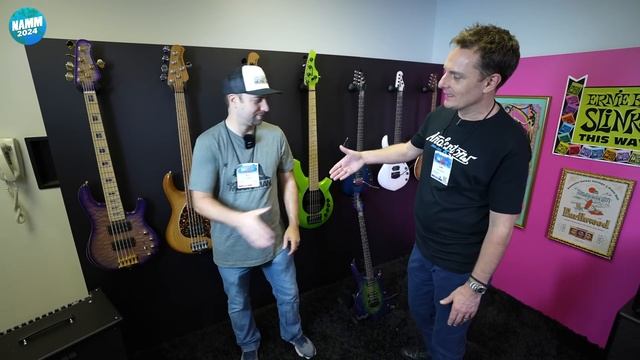 New from Music Man & Ernie Ball! | NAMM 2024 смотреть онлайн