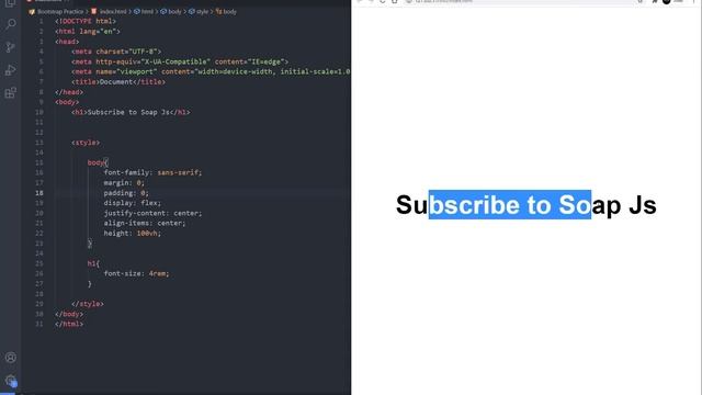 Get live HTML Preview in VS Code (Live Server Tutorial) смотреть онлайн