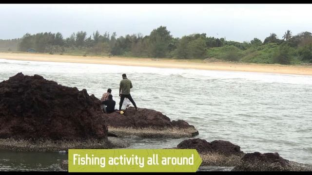 FISHING SPOT OF BETUL FORT: Near Betul Fort, Opposite Betul Beach, South Goa, India. #GOAASITIS смотреть онлайн