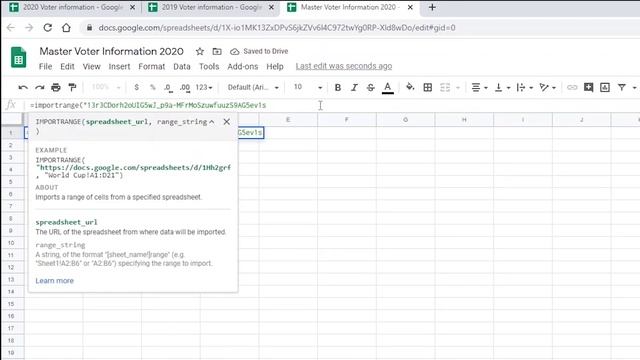 Google Sheets Import Range | Multiple Sheets | Import Data | With Query Function смотреть онлайн