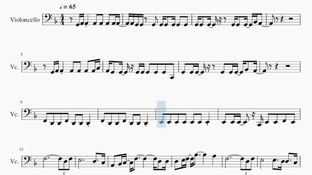 SUPER EASY Cello Sheet Music: How to play Chandelier by Sia смотреть онлайн