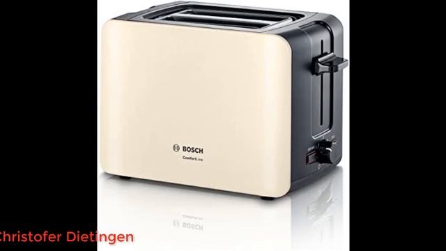 Bosch TAT6A117 ComfortLine Kompakt-Toaster смотреть онлайн