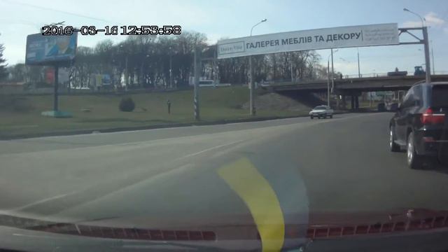 Неадекват на Mercedes Sprinter м. Хмельницький 16.03.16