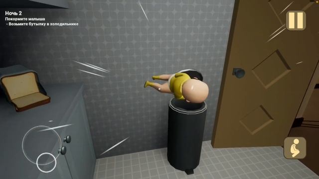 ЧТО ПРОИЗОШЛО ВОЗЛЕ ЛИФТА ? ИГРА The Baby In Yellow смотреть онлайн