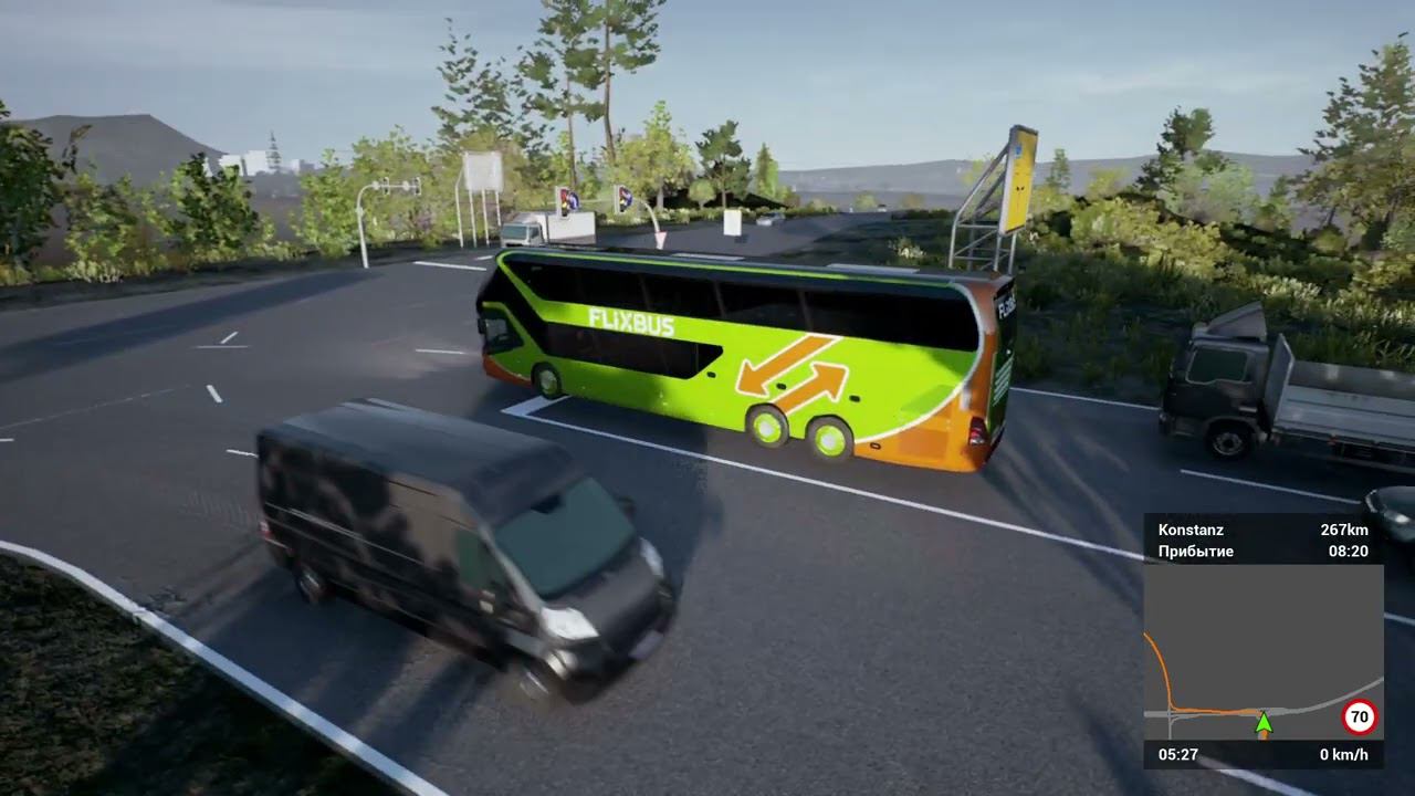 Fernbus Simulator | Симулятор междугороднего автобуса 