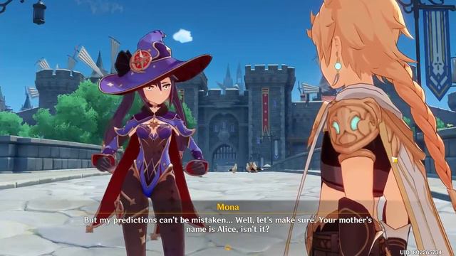 Genshin Impact - Mona Story Quest (Astrolabos Chapter: Beyond This World's Stars) смотреть онлайн