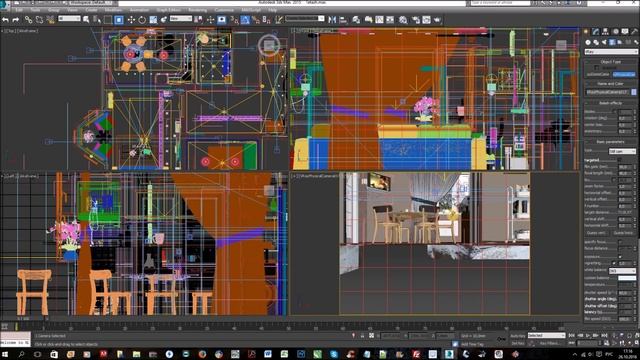 Настройка камер VRay Physical Camera в программе 3Ds Max и рендеринг изображений смотреть онлайн