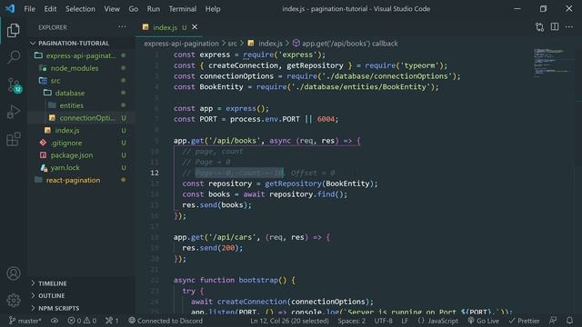 Pagination Tutorial with React & Express смотреть онлайн