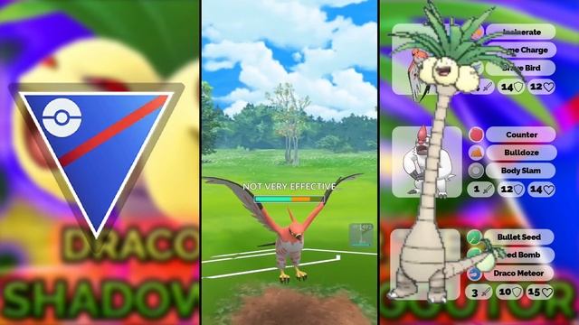 *NEW* SHADOW ALOLAN EXEGGUTOR DRACO METEORS THROUGH THE GREAT LEAGUE OF GO BATTLE LEAGUE смотреть онлайн
