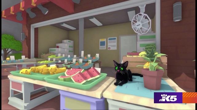 Little Kitty, Big City ??️ YOU can become a cat for a day in new video game смотреть онлайн