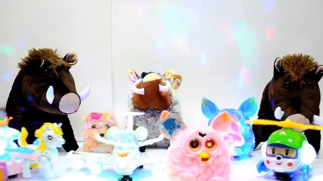 ИГРУШКИ, КАБАНЧИКИ, СОБАКА ИНТЕРАКТИВНАЯ, ФЕРБИ, КАРЕТА