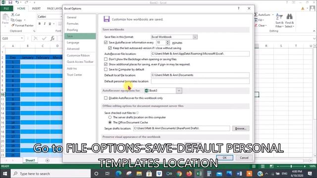 How to create an Excel template from an existing spreadsheet смотреть онлайн