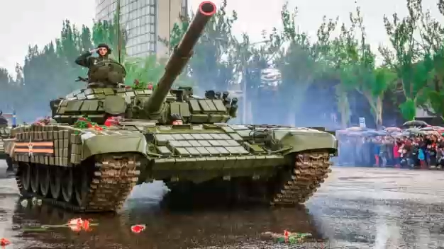 Military parade in Donetsk DNR - may 9 2016 - remars65 смотреть онлайн