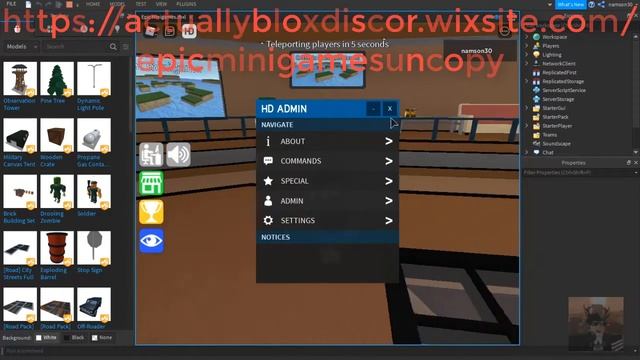 Roblox Epic Minigames Uncopylocked with scripts 2020 |ActuallyBloxツ смотреть онлайн