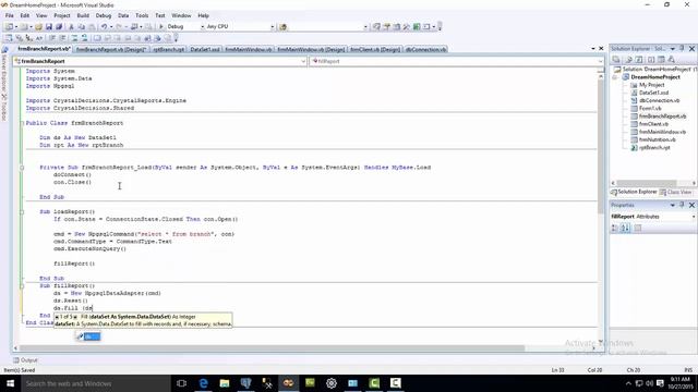 10 Crystal Report VB Net and PostgreSQL смотреть онлайн