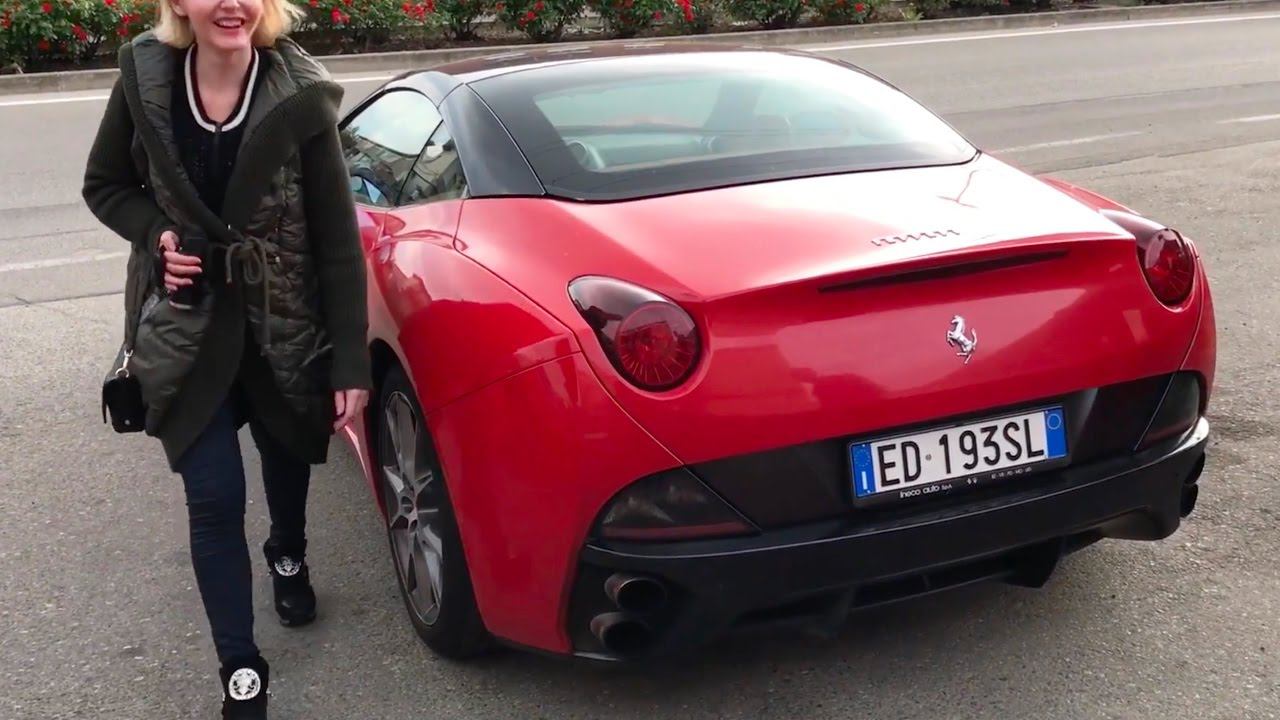 Италия: едем брать на тест FERRARI CALIFORNIA смотреть онлайн