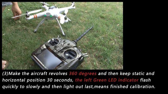 Walkera QR X350 Calibration Compass/Gyro / Accelerometer смотреть онлайн