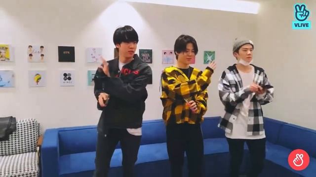 Jin Suga Jimin dancing HAVANA ( full ) смотреть онлайн