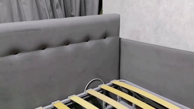 Sofa-bed "Prince 5" color - gray. Durable bed, size - king, queen, full, twin смотреть онлайн