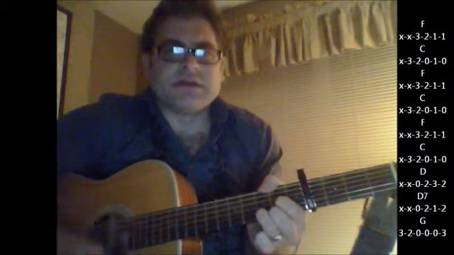 How to play "Born Too Late" by The Poni-Tails on acoustic guitar смотреть онлайн