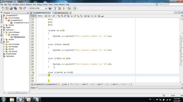 Compare 3 variables in Java Programming смотреть онлайн