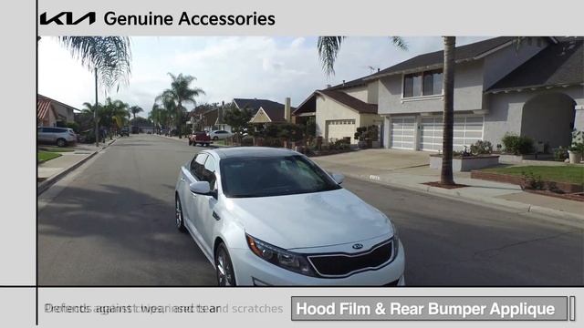 Kia Hood Film and rear Bumper Applique смотреть онлайн