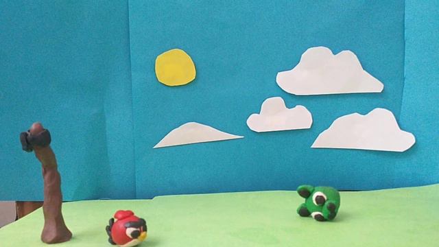 angry birds stop motion смотреть онлайн