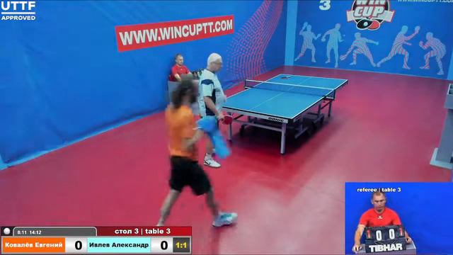 Ковалёв Евгений 1-3 Ивлев Александр Турнир Восток 3 WINCUP 27.08.21 ПрямаяТрансляция Зал 3