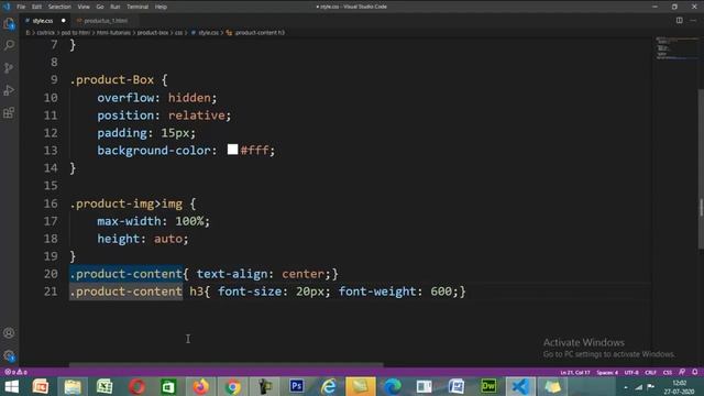 How to create Product List using CSS and Html Bootstrap 4 | Product List mouse hover effect part 1 смотреть онлайн