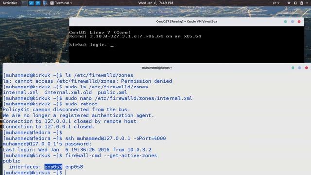 40 CentOS 7 Firewalld смотреть онлайн