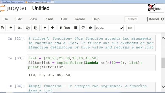 LAMBDA FUNCTION MAP FUNCTION FILTER FUNCTION IN PYTHON TUTORIAL FOR BEGINNERS смотреть онлайн
