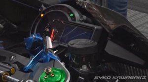 Звук новой Kawasaki H2R!