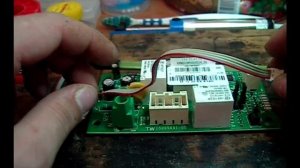 1 серия Ремонт ЭВ Ariston ABS VLS QH 80 Не работает панель индикации