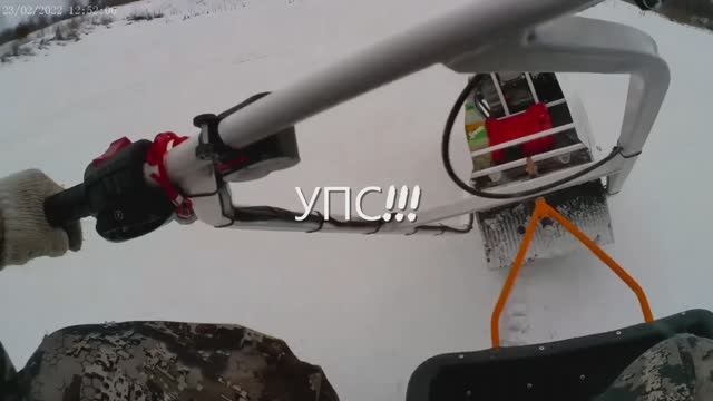 Мотособака - покатушки на рыбалке!