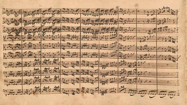 J.S. BACH | 3e Concerto Pour Le Marggraf De Brandenbourg | BWV 1048 In G Major | Original Manuscrip