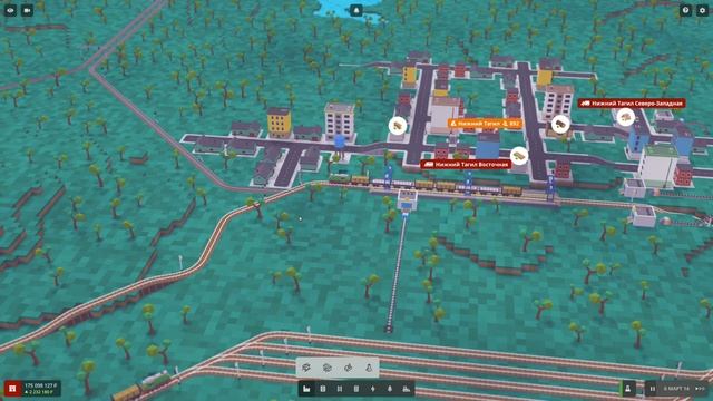 Voxel Tycoon _ #11 _ Второй действительно годный мод! И немного исследований! смотреть онлайн