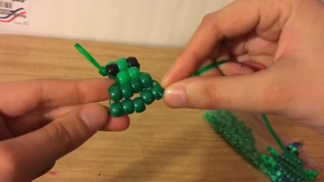 Beadie Monday DIY turtle how to pony bead tutorial смотреть онлайн