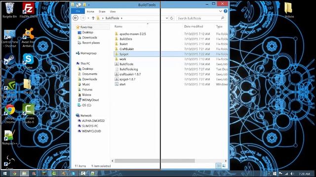 How to make a Minecraft Server|Spigot 1.8.7|Craftbukkit 1.8.7 смотреть онлайн