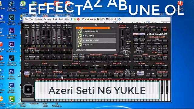 Azeri Seti N6 KORG PA4X PC YÜKLƏ 2018 смотреть онлайн