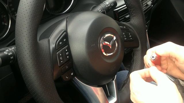 Перетяжка руля своими руками Mazda CX-5 Правильная установка оплетки с AliExpress смотреть онлайн